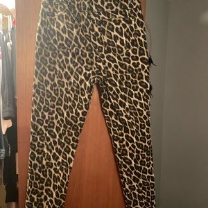 Fashion Nova leopard pants